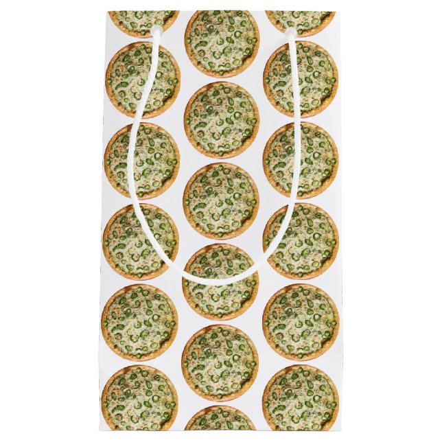 Bolsa De Regalo Pequeña Pizza (Anverso)