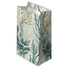 BOLSA DE REGALO PEQUEÑA PLANTAS ACUÁTICAS TONOS DE VERDE