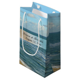 Bolsa De Regalo Pequeña Playa Seascape Boda Océano Azul