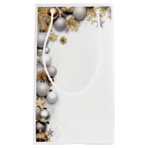 Pochette Cadeau "Boule Doré"