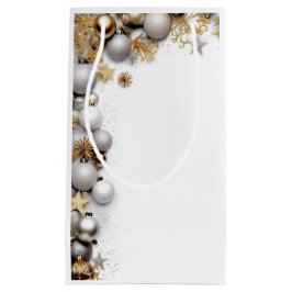 Bolsa De Regalo Pequeña Pochette Cadeau "Boule Doré"