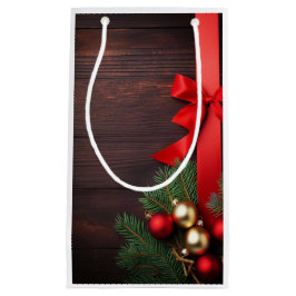 Bolsa De Regalo Pequeña Pochette Cadeau "Ruban Rouge"