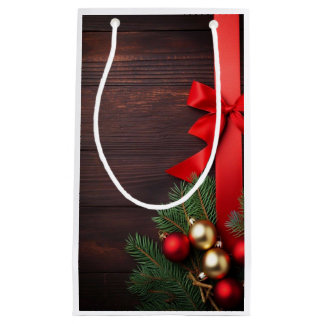 Bolsa De Regalo Pequeña Pochette Cadeau "Ruban Rouge"