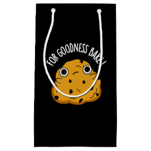 Bolsa De Regalo Pequeña Por la bondad de la comida divertida horneando bol
