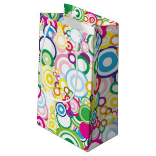 Bolsa De Regalo Pequeña Porción de círculos vivos