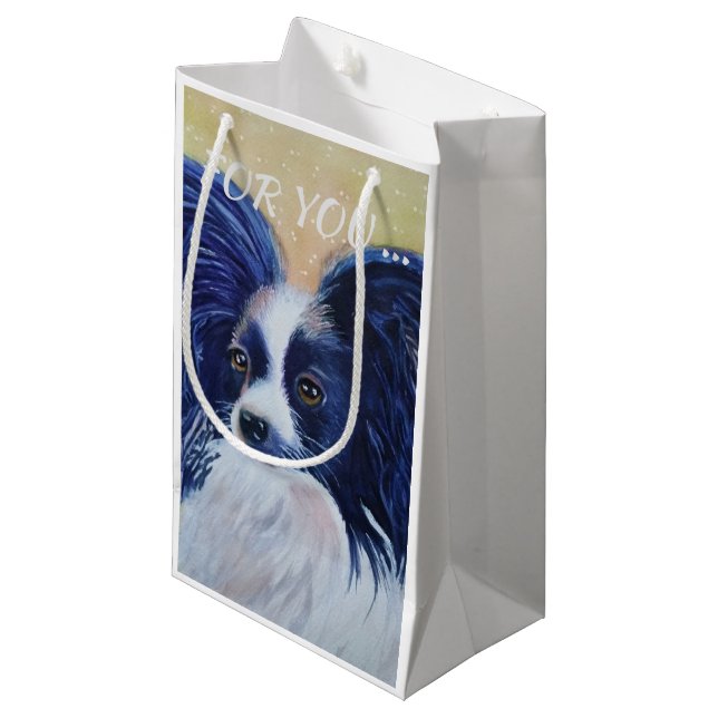 BOLSA DE REGALO PEQUEÑA PRECIOSO PAPILLON (Angulo Anverso)