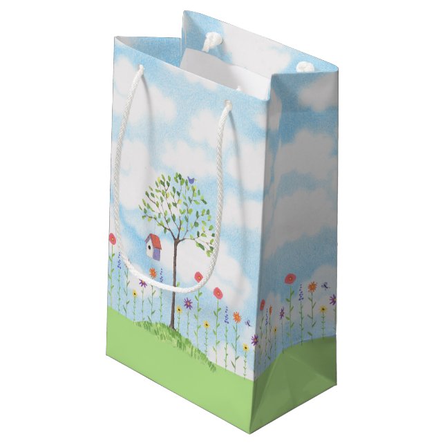Bolsa De Regalo Pequeña Primavera (Angulo reverso)