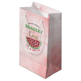 Bolsa De Regalo Pequeña Primer Cumpleaños De One In A Melon