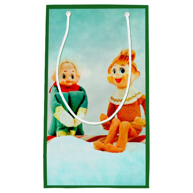 Bolsa De Regalo Pequeña Primera fecha de Elf (Anverso)