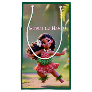 Bolsa De Regalo Pequeña Princesa Hula Feliz