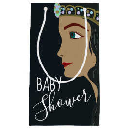 Bolsa De Regalo Pequeña Princess Blue Baby Shower