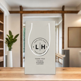 Bolsa De Regalo Pequeña Promocional con Logotipo Empresarial Personalizado