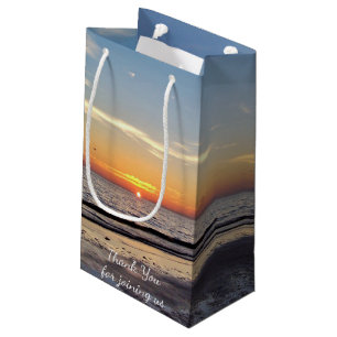 Bolsa De Regalo Pequeña Puesta del sol de la playa