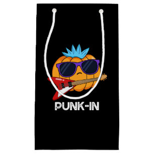 Bolsa De Regalo Pequeña Punk en divertido Punk Calabaza de rock Pun Dark B
