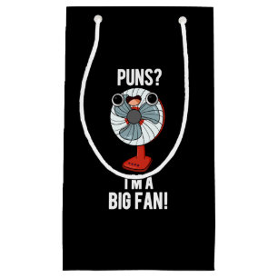 Bolsa De Regalo Pequeña Puns Soy un gran fanático divertido de los fanátic