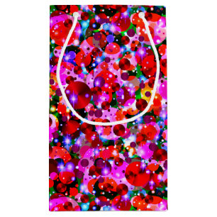 Bolsa De Regalo Pequeña Puntos de celebración 3-colores de la fruta-