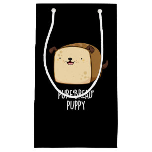 Bolsa De Regalo Pequeña Puro pan pimienta graciosa piruleta de pan oscuro
