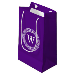 Bolsa De Regalo Pequeña Purple Whats Crónica Griega Marco De Rand Monogram