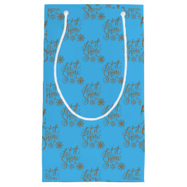 Bolsa De Regalo Pequeña "Que nieve"