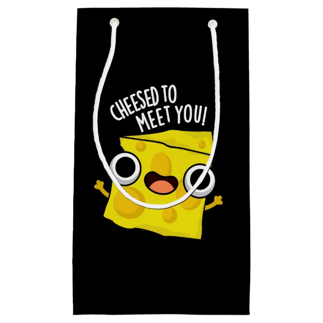 Bolsa De Regalo Pequeña Queso Para Conocer A Los Divertidos Comedores BG O (Anverso)