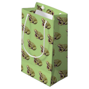 Bolsa De Regalo Pequeña Rana verde
