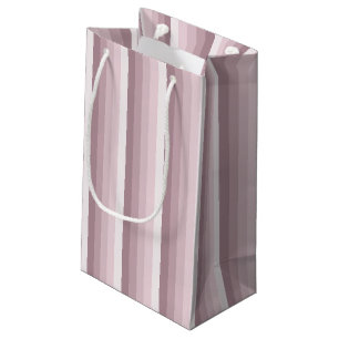 Bolsa De Regalo Pequeña rayas de sombra de cuarzo Rosa