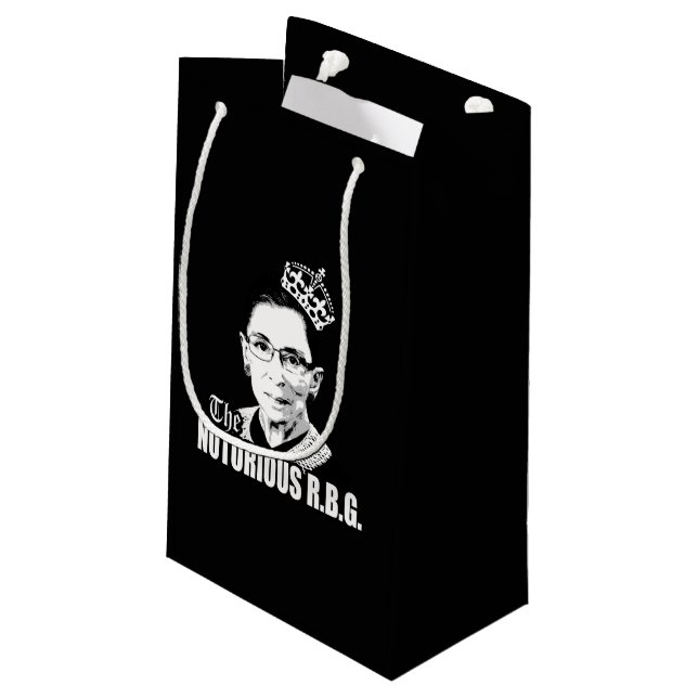 Bolsa De Regalo Pequeña RBG notorio (Angulo reverso)