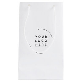 Bolsa De Regalo Pequeña Reemplaza tu logo