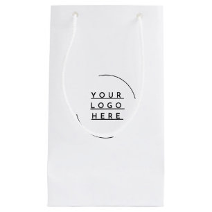 Bolsa De Regalo Pequeña Reemplaza tu logo