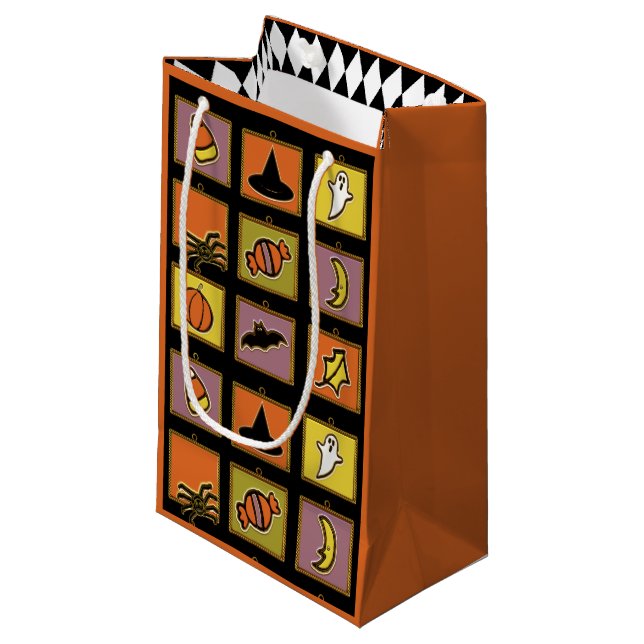 Bolsa De Regalo Pequeña Regalo de Halloween (Angulo Anverso)