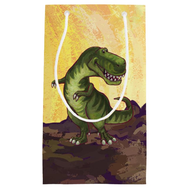 Bolsa De Regalo Pequeña Regalos y accesorios de tirannosauro (Anverso)