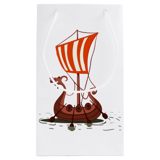 Bolsa De Regalo Pequeña Regla de Vikingos (Reverso)