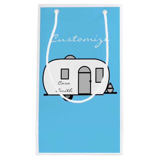 Bolsa De Regalo Pequeña Remolque redondeado Thunder_Cove del viaje (Anverso)