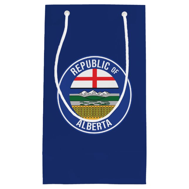 Bolsa De Regalo Pequeña República de Alberta WEXIT (Anverso)