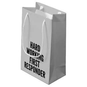 Bolsa De Regalo Pequeña Responsable principal de trabajo duro