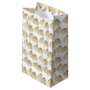 Bolsa De Regalo Pequeña Restaurante chino que compra comida Shumai Dumplin