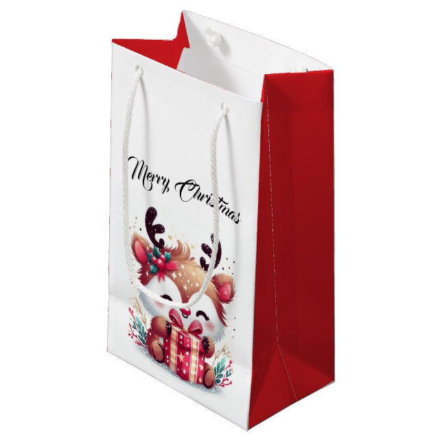 Bolsa De Regalo Pequeña Resto de Santa (Angulo Anverso)