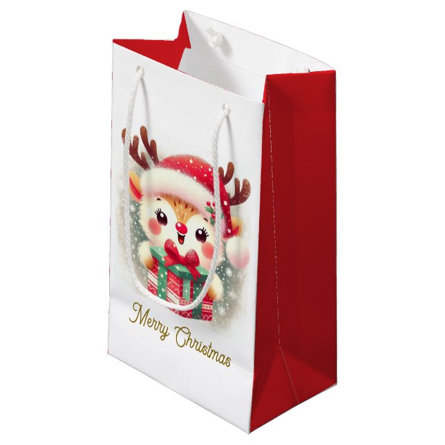Bolsa De Regalo Pequeña Resto de Santa (Angulo Anverso)
