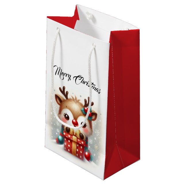 Bolsa De Regalo Pequeña Resto de Santa (Angulo Anverso)