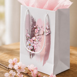 Bolsa De Regalo Pequeña Resumen de flores de cerezo pequeña bolsa de regal