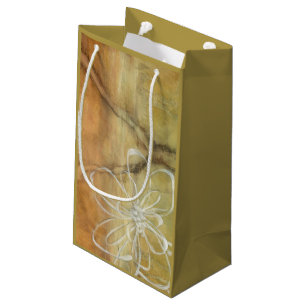 Bolsa De Regalo Pequeña Resumen de la pintura de silueta sobre fondo de Ta