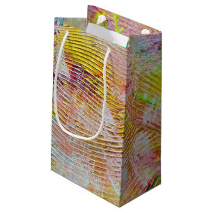 Bolsa De Regalo Pequeña Resumen Pintado Troweled