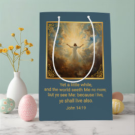 Bolsa De Regalo Pequeña Resurrección de Pascua Religioso