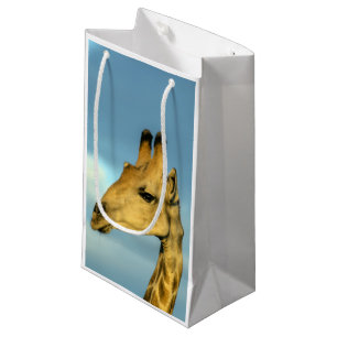 Bolsa De Regalo Pequeña Retrato de la jirafa
