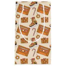 Bolsa De Regalo Pequeña Retro Christmas Joy