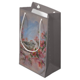 Bolsa De Regalo Pequeña Reyezuelo de Corona Rubí Pájaro