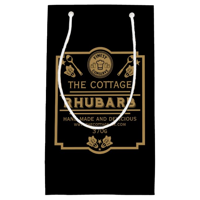 Bolsa De Regalo Pequeña Rhubarb Conserve Maker (Anverso)