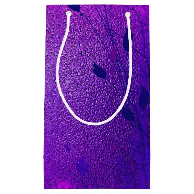 Bolsa De Regalo Pequeña Rocío ultravioleta (Anverso)