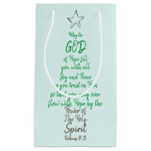 Romanos 15:13 Tarjeta de Navidades de la Paz y la 