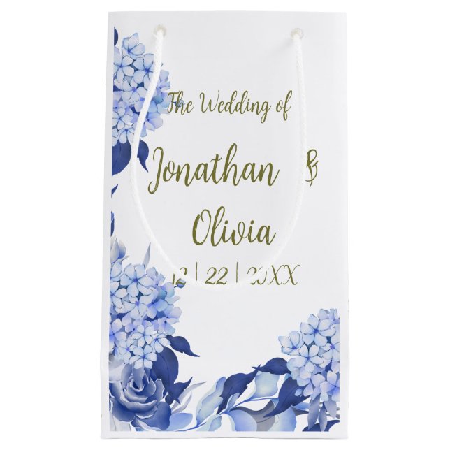 Bolsa De Regalo Pequeña Romantic Field purple Flowers (Anverso)